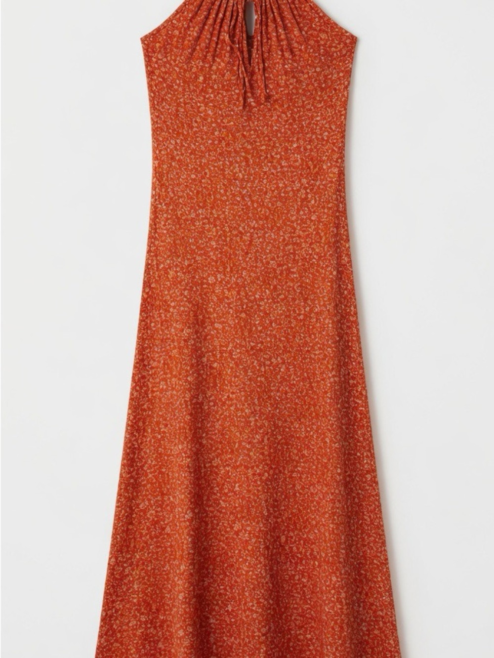 audrey Rust Floral Maxi Skirt
